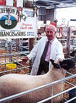 Tom FRancis op een Country Show